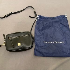 Dooney & Bourke black small sized shoulder bag - never used with dust bag
